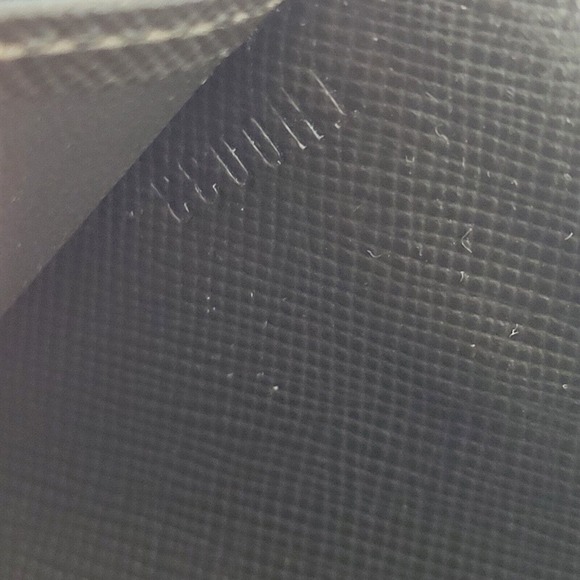 LOUIS VUITTON LV Men's Canvas Leather Card Bill Coin Wallet Khaki Green Medium - Picture 12 of 14